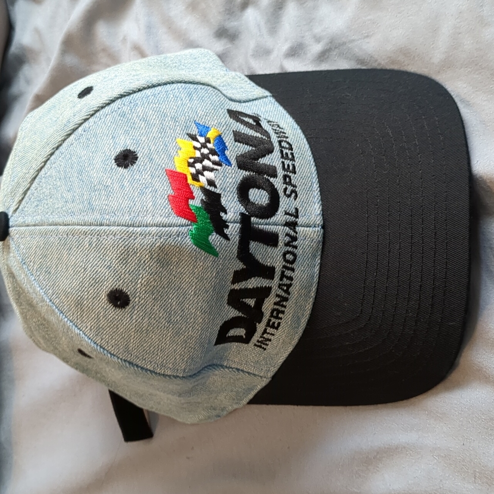 Daytona international speedway denim cap